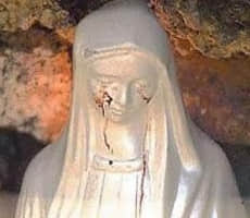 意大利圣母“血泪” 95年灵异事件